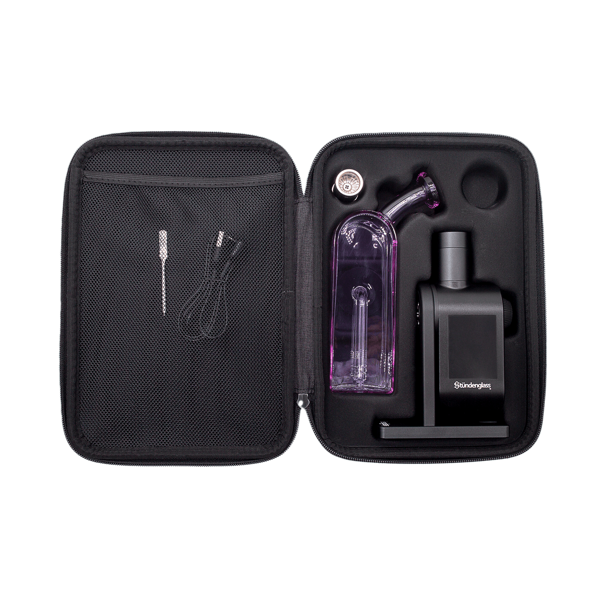 Stündenglass Modül + Dok Deluxe Travel Set - Purple Glass