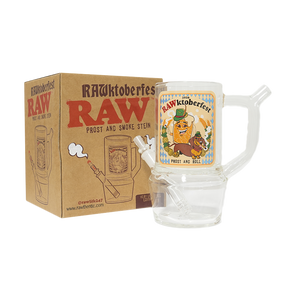RAW RAWktoberfest 啤酒節專用煙燻啤酒杯 – 7.5 英吋