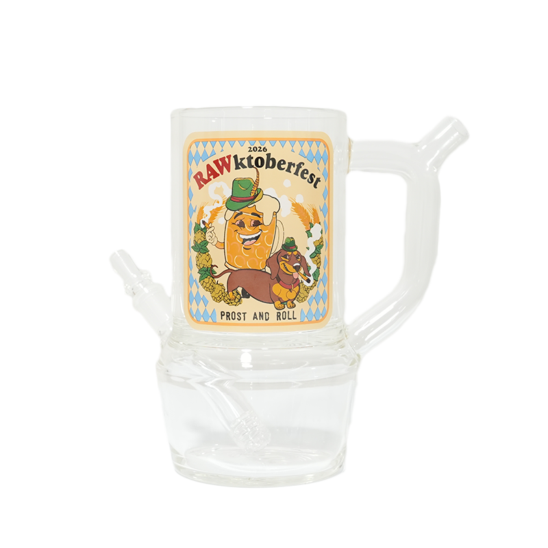 RAW RAWktoberfest 啤酒節專用煙燻啤酒杯 – 7.5 英吋