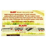 Raw Organic Hemp Rolling Papers
