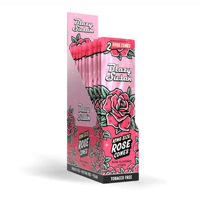 Blazy Susan 特大玫瑰錐形捲紙 – 2支/包 – 10包裝展示盒