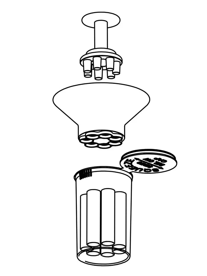 GRAV 7-Pack Glass Joint Filling System