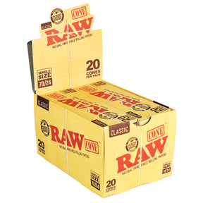 RAW 經典單捲筒錐形預捲紙