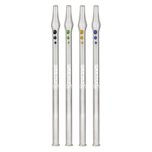 Pulsar Glass Vapor Straw - 10" / Colors Vary / Sold Individually