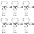 10CT BUNDLE - Pulsar Rounded Bowl Herb Slide w/ Handle - 14mm Male