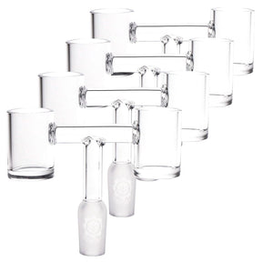 4CT BUNDLE - SeshGear Double Barrel Quartz Banger - 14mm Male
