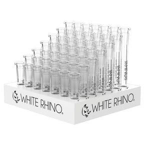 49個裝陳列架 - White Rhino 玻璃下導管 - 19/14毫米 / 混合尺寸