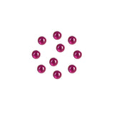 6CT BUNDLE - Ruby Terp Pearls - 3mm / 10pc