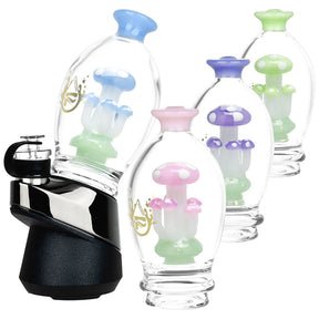 Pulsar Shroom Cluster Bubbler 適用於 Puffco Peak Pro - 5.25 英吋/顏色隨機