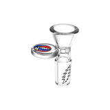 12CT DISPLAY - Grateful Dead x Pulsar Steal Your Face Herb Slide - 14mm M