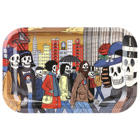 Grateful Dead x Pulsar 金屬捲菸盤 - Street People / 11 吋 x 7 吋