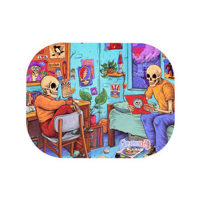 Grateful Dead x Pulsar 迷你磁性捲菸盤蓋 - Deadhead Dorm / 7"x5.5"