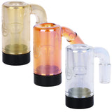 Pulsar Electroplated Glass Oil Reclaimer | 2.75" | 14mm | Assorted Colors | 4ct Bundle