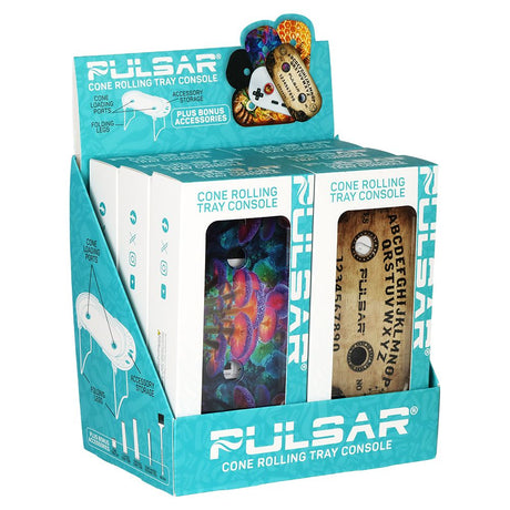 6CT DISPLAY - Pulsar 錐形高架滾筒托盤控制台套裝 2 - 9.25"x4.2" / 混搭設計