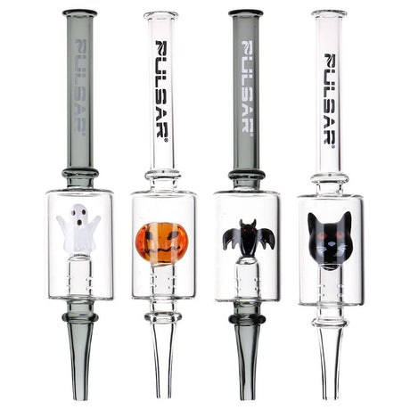 4CT 組合包 - Pulsar 萬聖節玻璃吸管 - 7吋 / 款式隨機
