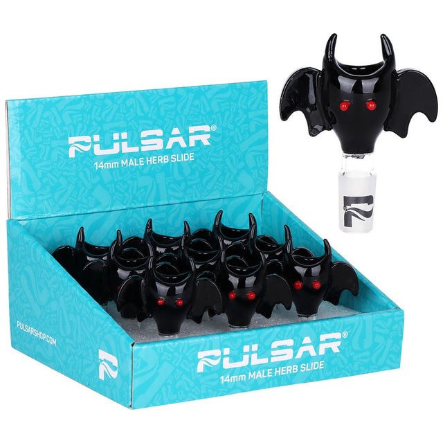 9CT 展示盒 - Pulsar Batty 玻璃藥草滑件 - 14mm 公頭