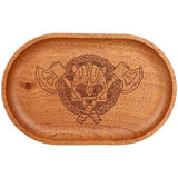 Bandejas de madera de caoba Pulsar Shire x LoTR - Gimli / 10.8" x 6.9"