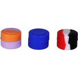40CT JAR - Classic Swirl Silicone Container - 2ml / Assorted Colors