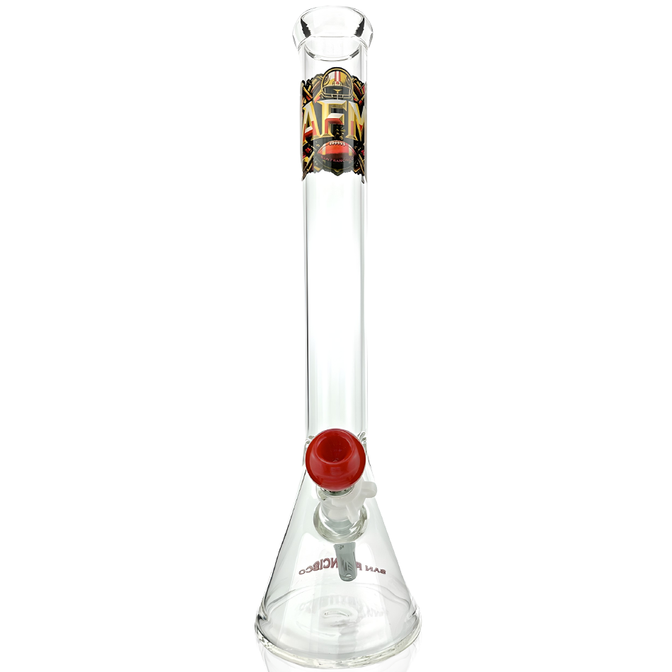 18" San Fran 5mm Beaker Bong Bundle