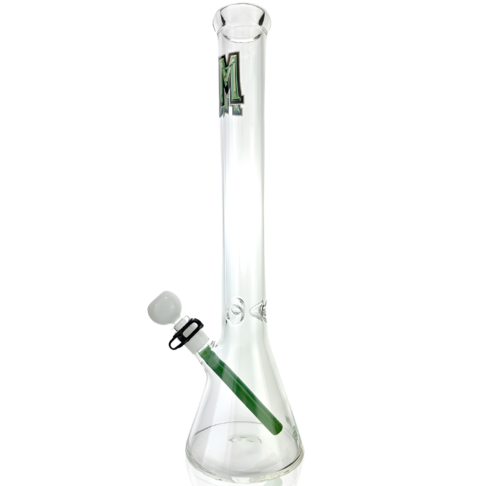 18" Boston Ball 5mm Beaker Bong Bundle