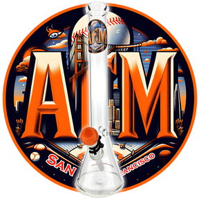 18" San Fran Ball 5mm Beaker Bong Bundle