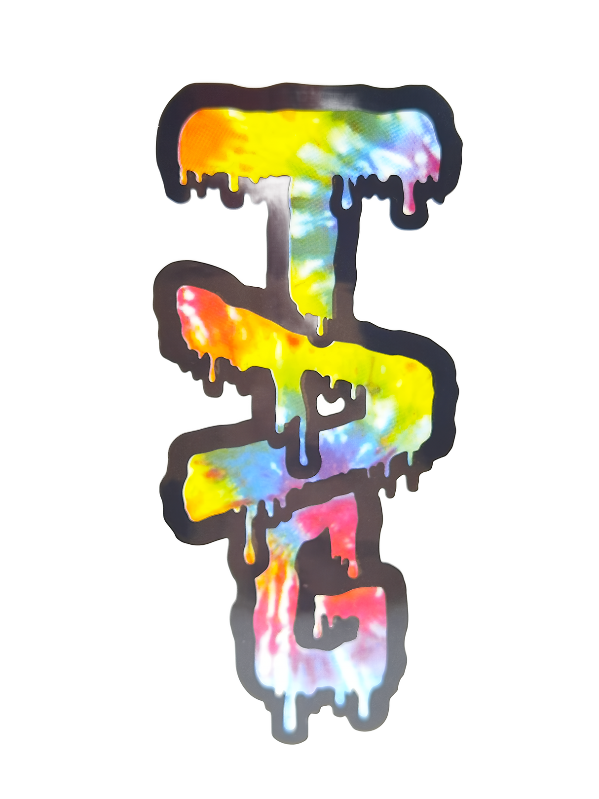 TAG - Wavy Label Sticker 3.50" x 2.00"