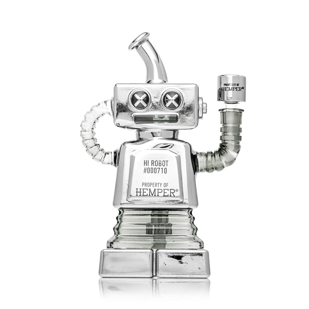 Hemper Hi-Robot Glass Water Pipe