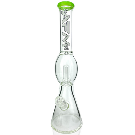 18" AFM Glass Flying Saucer Color Lip Beaker Bong – UFO Perc Water Pipe