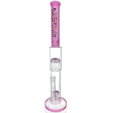 AFM 19″ Double Hitter Reversal Straight Tube Bong