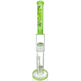 AFM 19″ Double Hitter Reversal Straight Tube Bong