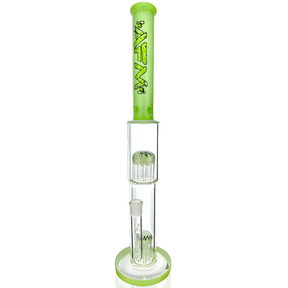 AFM 19″ Double Hitter Reversal Straight Tube Bong