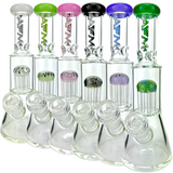 10" AFM Glass Reversal Arm Perc Glass Mini Beaker Bong