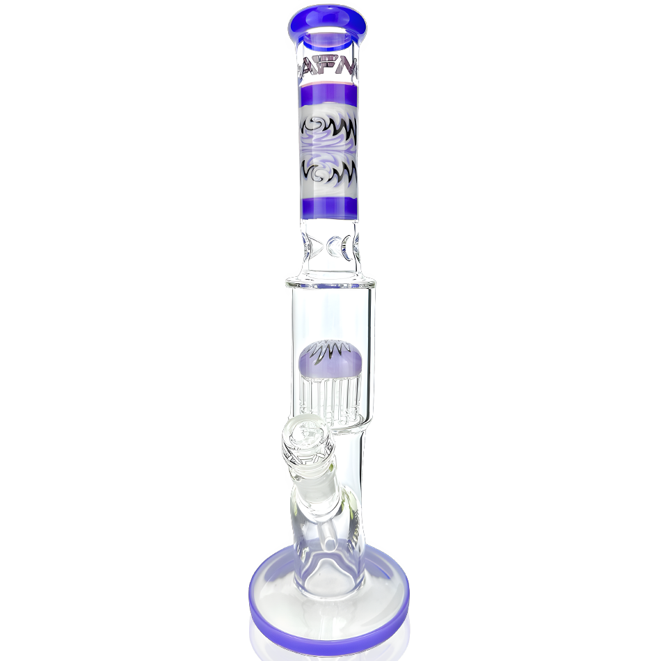 18" AFM Reversal Glass Straight Tube Dab Rig – Borosilicate straight tub