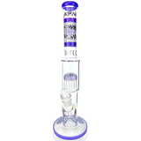 18" AFM Reversal Glass Straight Tube Dab Rig – Borosilicate straight tub