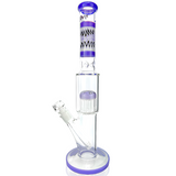 18" AFM Reversal Glass Straight Tube Dab Rig – Borosilicate straight tub