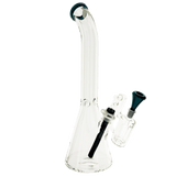 18" x 9mm color top beaker Bong bent neck + Ash Catcher Combo