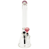 18" x 9mm color top beaker Bong bent neck + Ash Catcher Combo