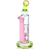 10" AFM Glass Bilbao Colored Glass Recycler Dab Rig