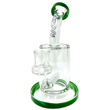 7.5"  AFM Clear Glass Inline Perc Dab Rig