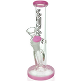8″ AFM Colored Lip Clear Mini Straight Tube Beaker