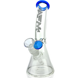 8″ AFM Colored Lip Bent Neck Mini Beaker