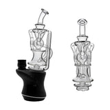 Triple Donut Recycler Glass Attachment for Focus V Carta | Calibear