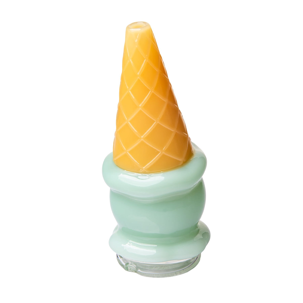 Ice Cream Peak Borosilicate Glass Top – 4.8″
