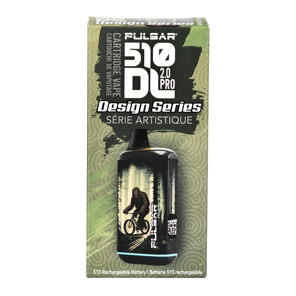 10CT DISPLAY - Pulsar 510 DL 2.0 PRO Design Series VV Vape Bar - 1000mAh / Assorted Designs