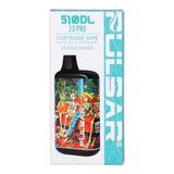 10CT DISPLAY - Pulsar 510 DL 2.0 PRO Design Series VV Vape Bar - 1000mAh / Assorted Designs
