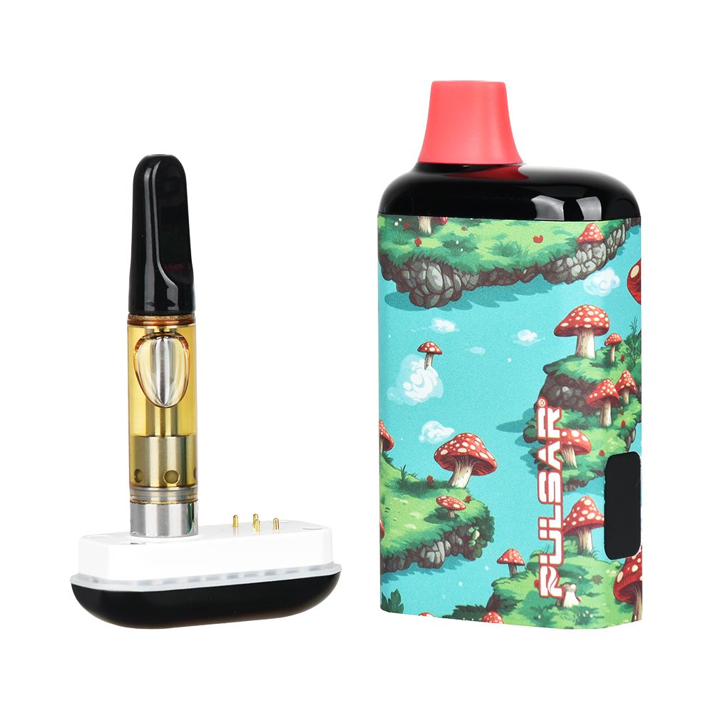10CT DISPLAY - Pulsar 510 DL 2.0 PRO Design Series VV Vape Bar - 1000mAh / Assorted Designs