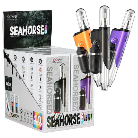 10CT 顯示器 - Lookah Seahorse King 電動 Dab 筆 - 950mAh / 混合顏色