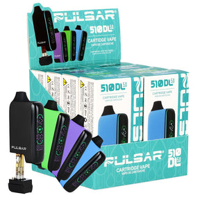 Pulsar 510 DL 5.0 精準電壓控制液晶螢幕電子菸 | 1000mAh | 8件裝顯示器