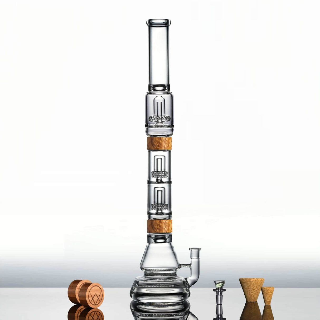 23" Voyager + Dual Perc Bong