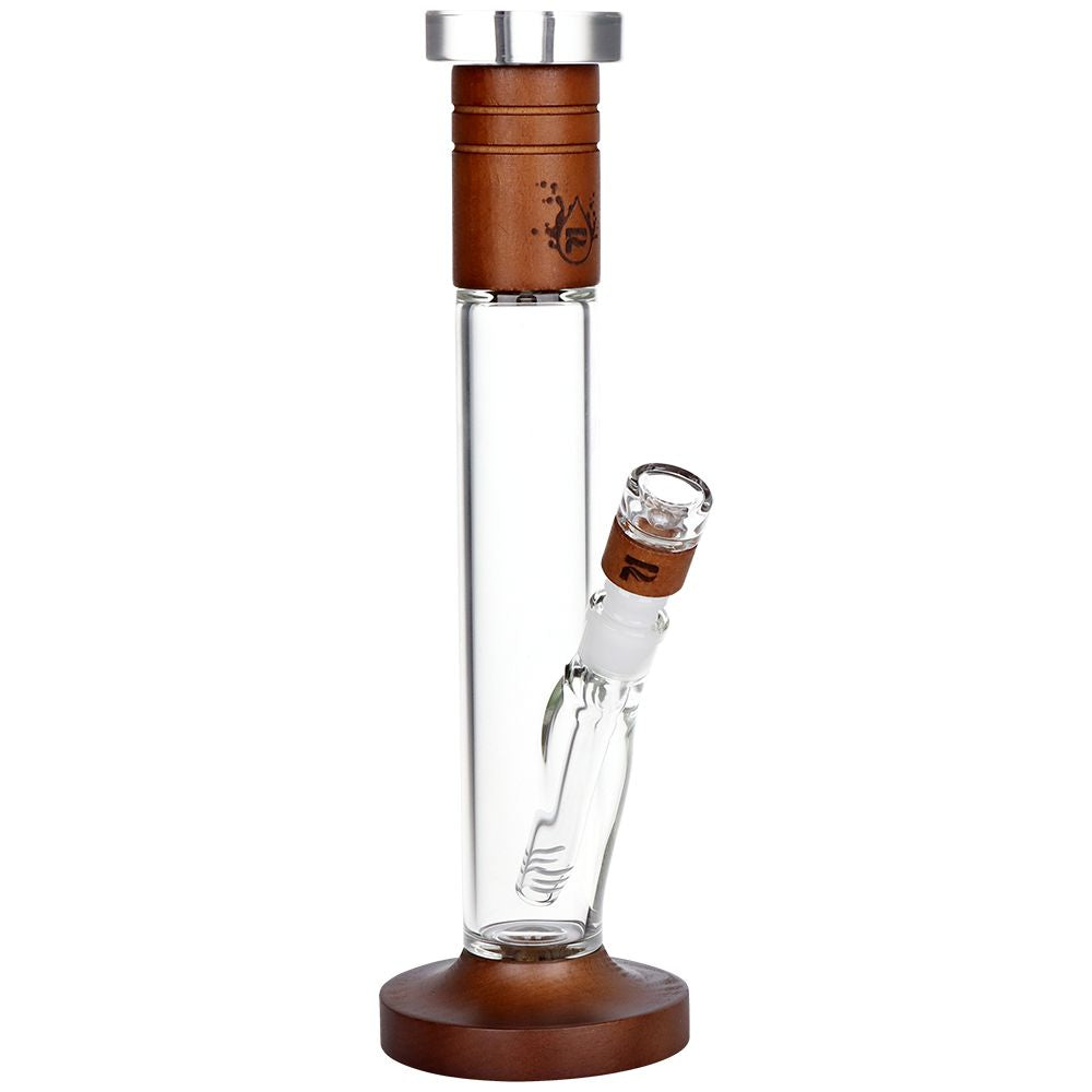 Pulsar 木質與玻璃直筒水煙斗 - 14.25 英吋 / 14mm 母接口